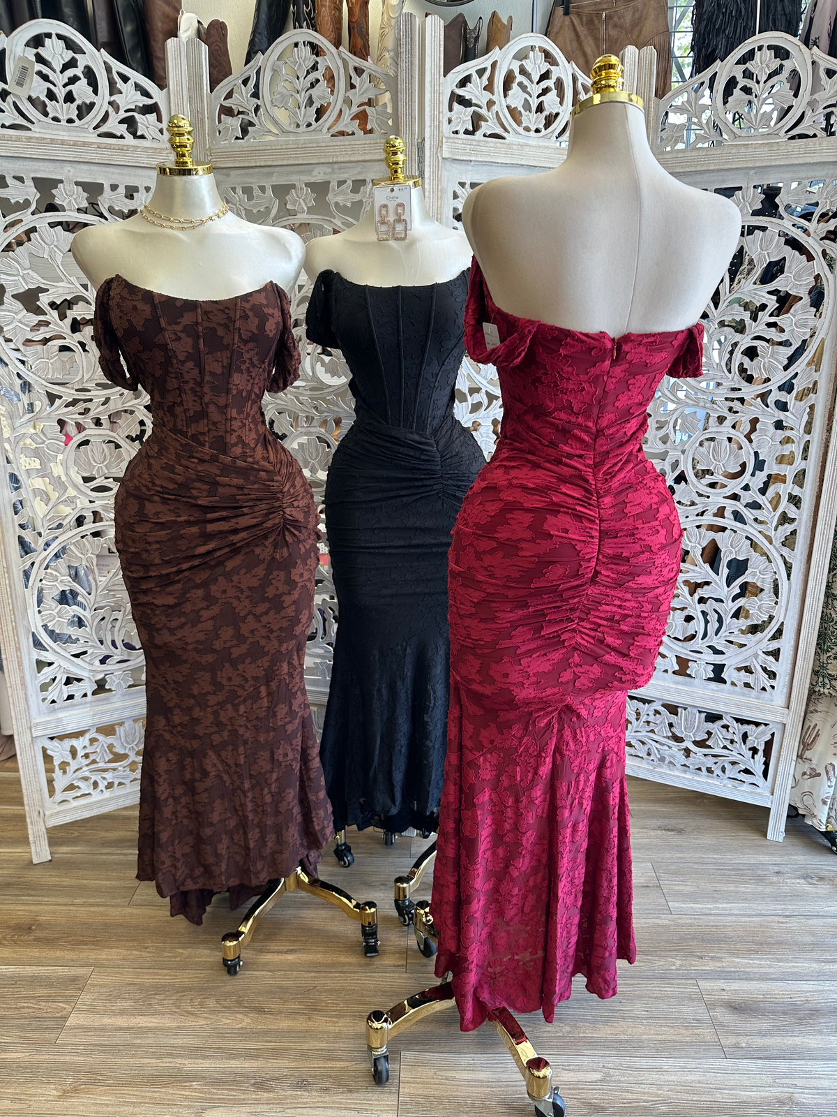 Desert Siren Corset Dress Dress- Estira, Stretchy