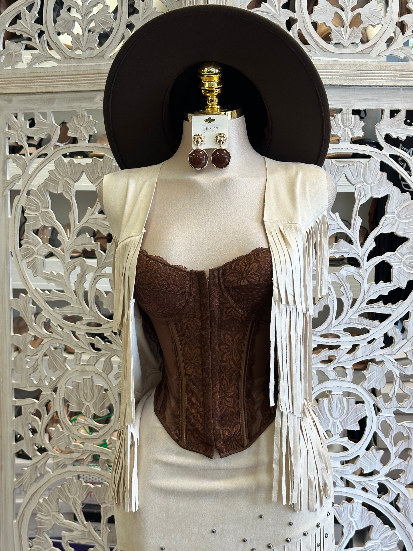 Western Fringe Vest
