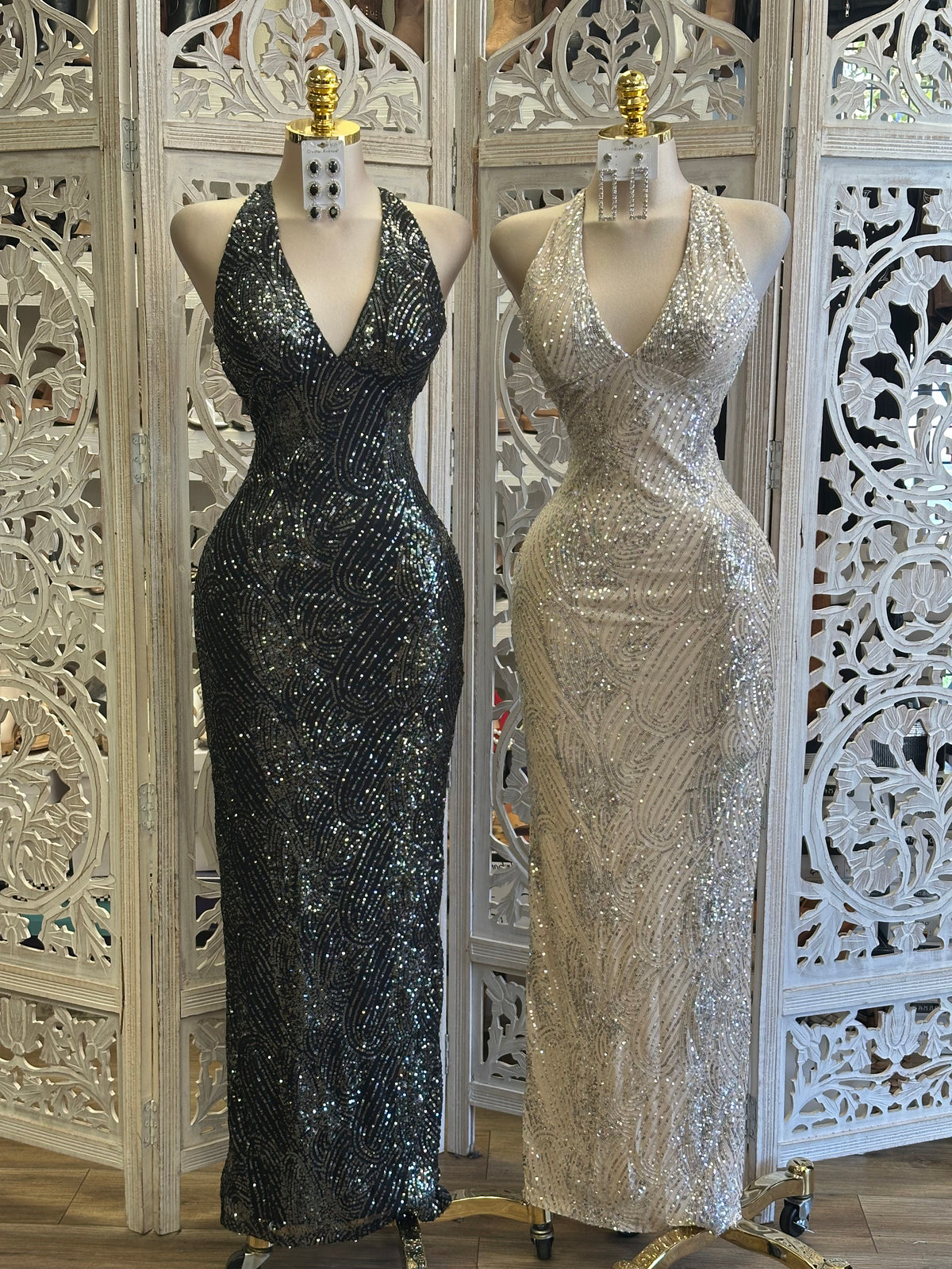 The Stardust Gown- Estira , Stretchy