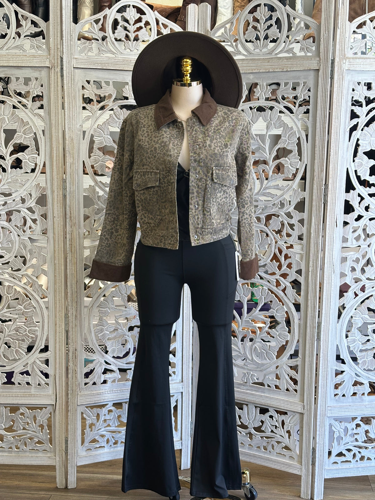 Chimera Animal-Print Coat