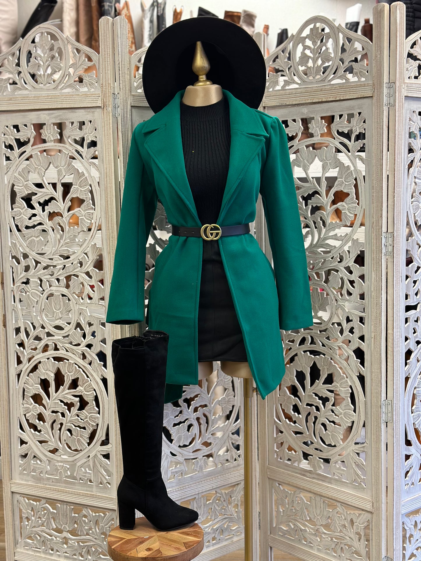 Pine Green Coat