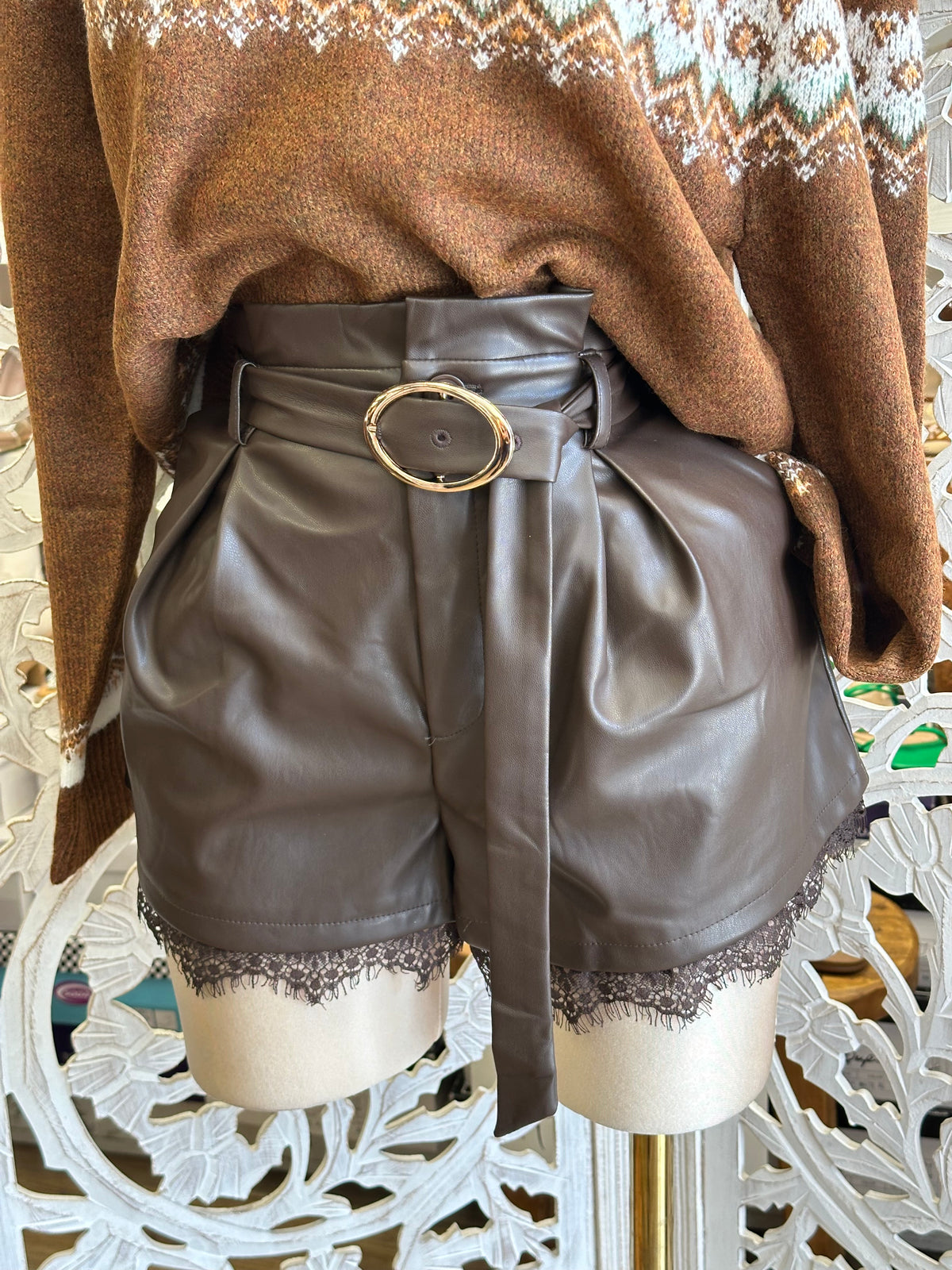 Marais Lace Shorts