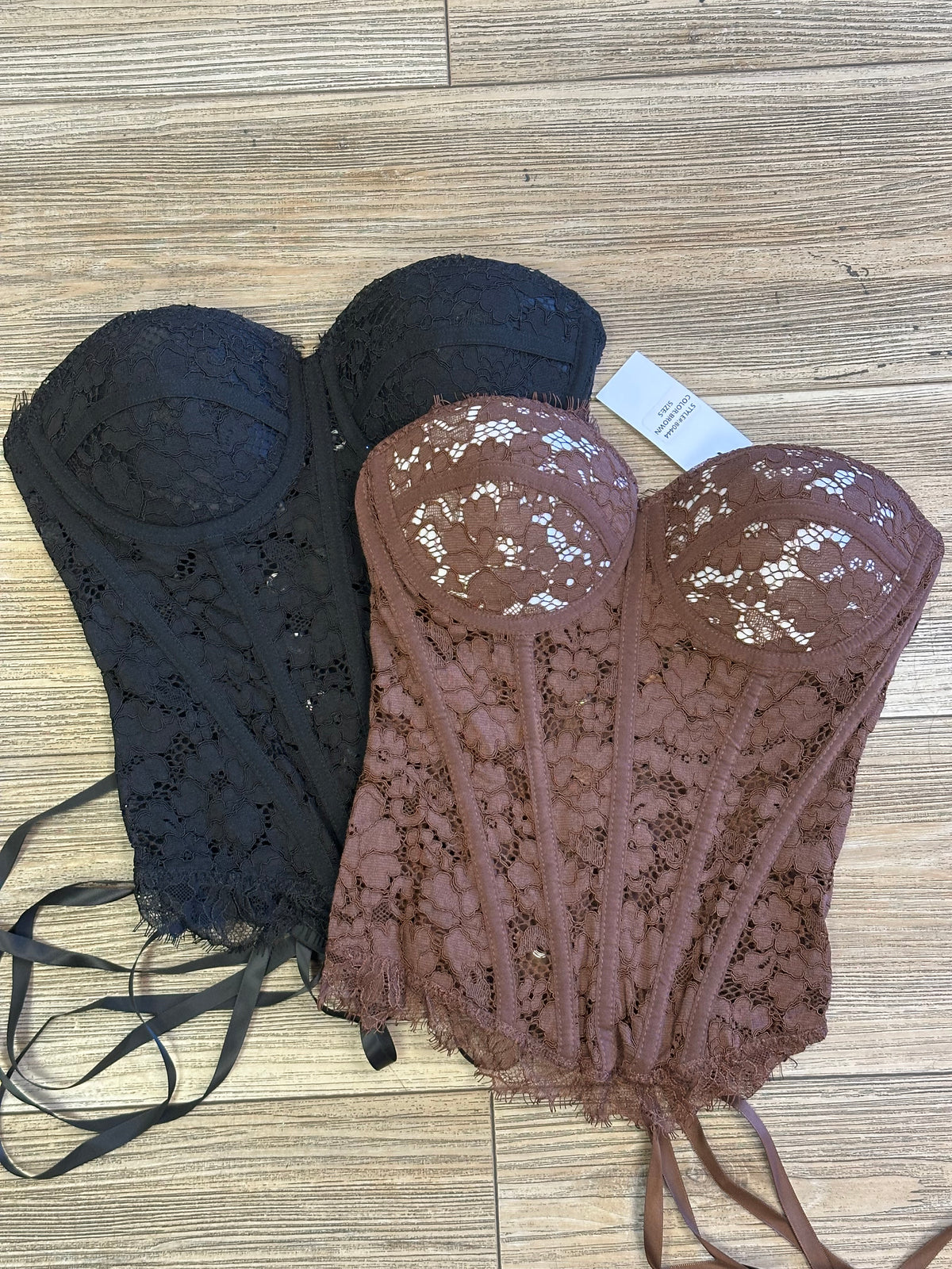 Sweet Secret Lace Corset Top