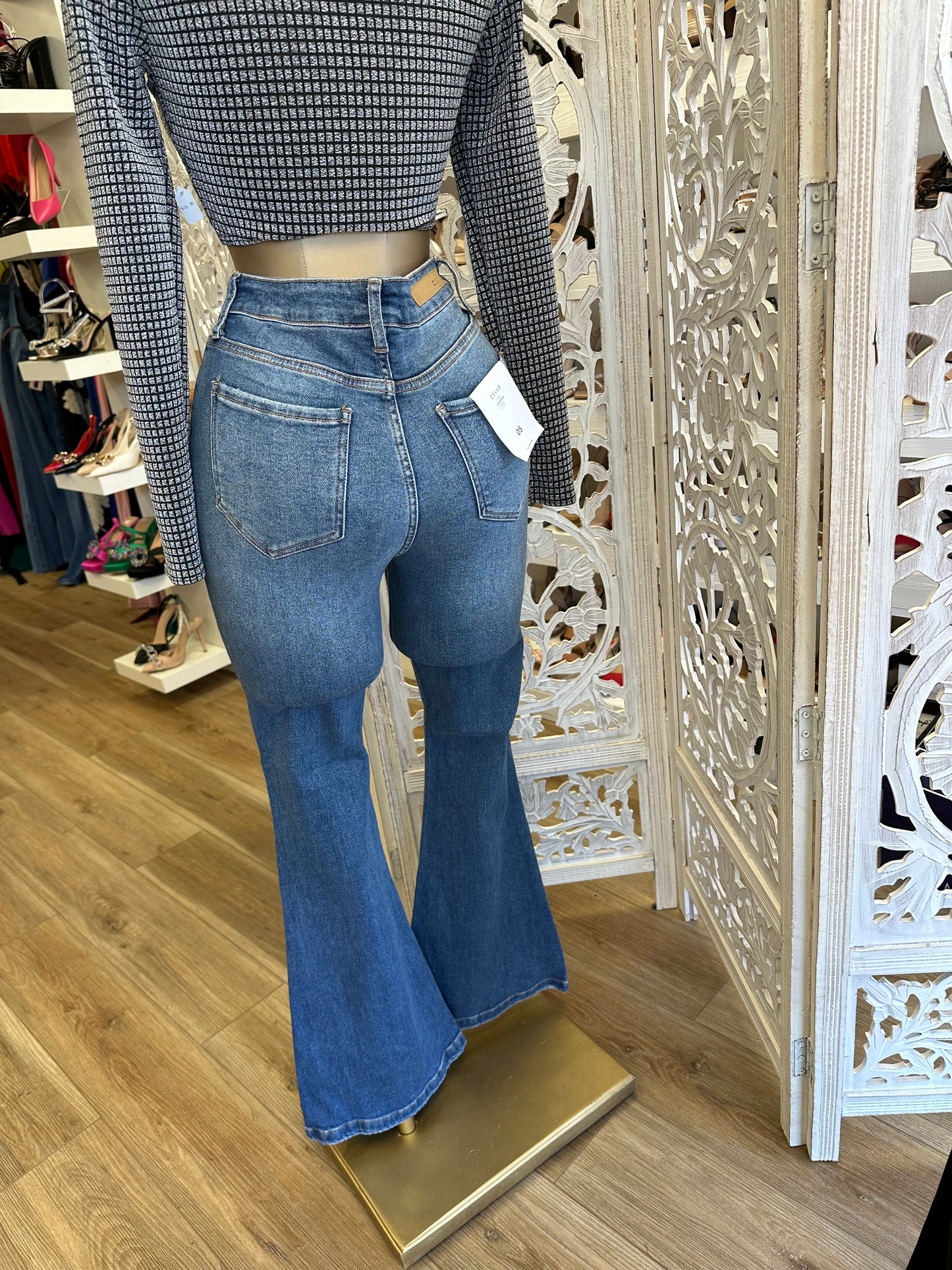 70’s Style Flare Jeans