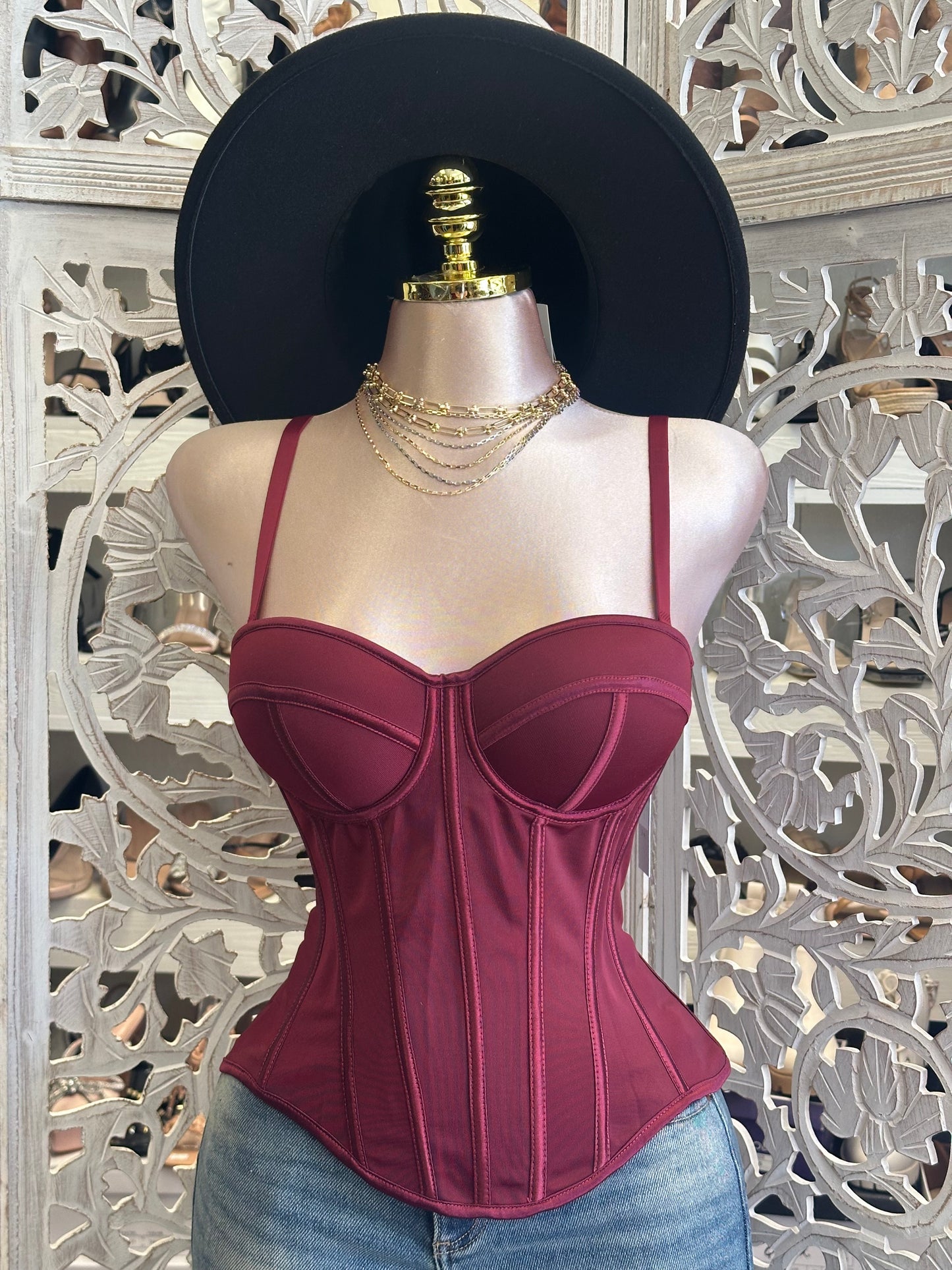 Scarlett Corset Top