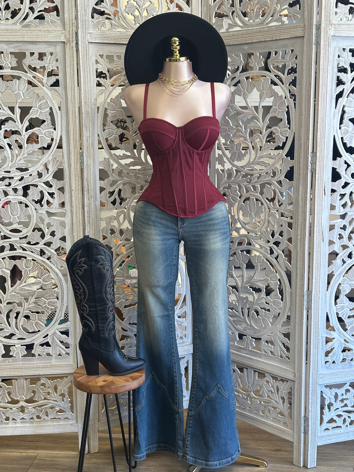 Scarlett Corset Top