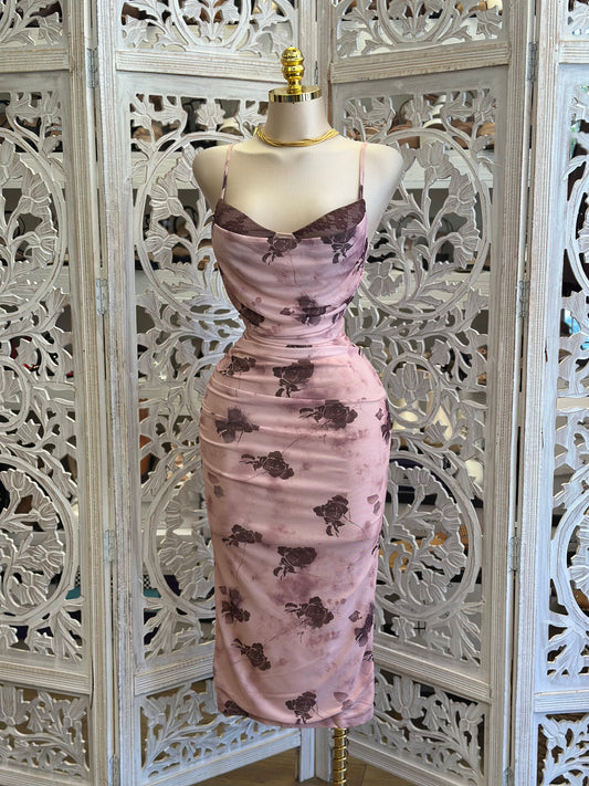 Peek Floral Dress - Estira, Stretchy