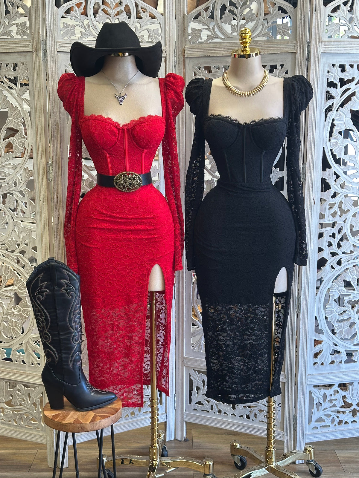 Citadel Slit Dress- Estira , Stretchy
