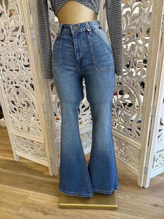 70’s Style Flare Jeans