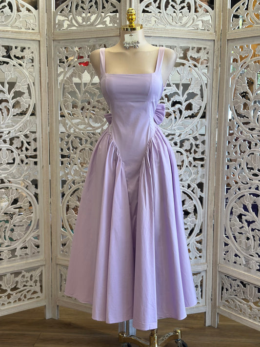 Lavender Dream Puffy Dress- No Estira, Not Stretchy