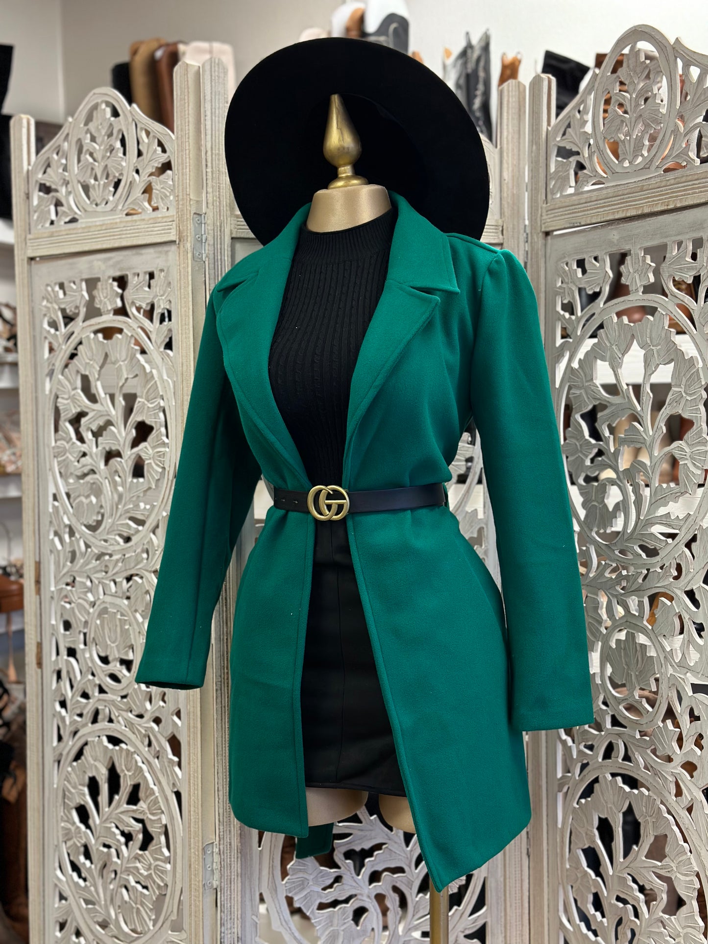 Pine Green Coat