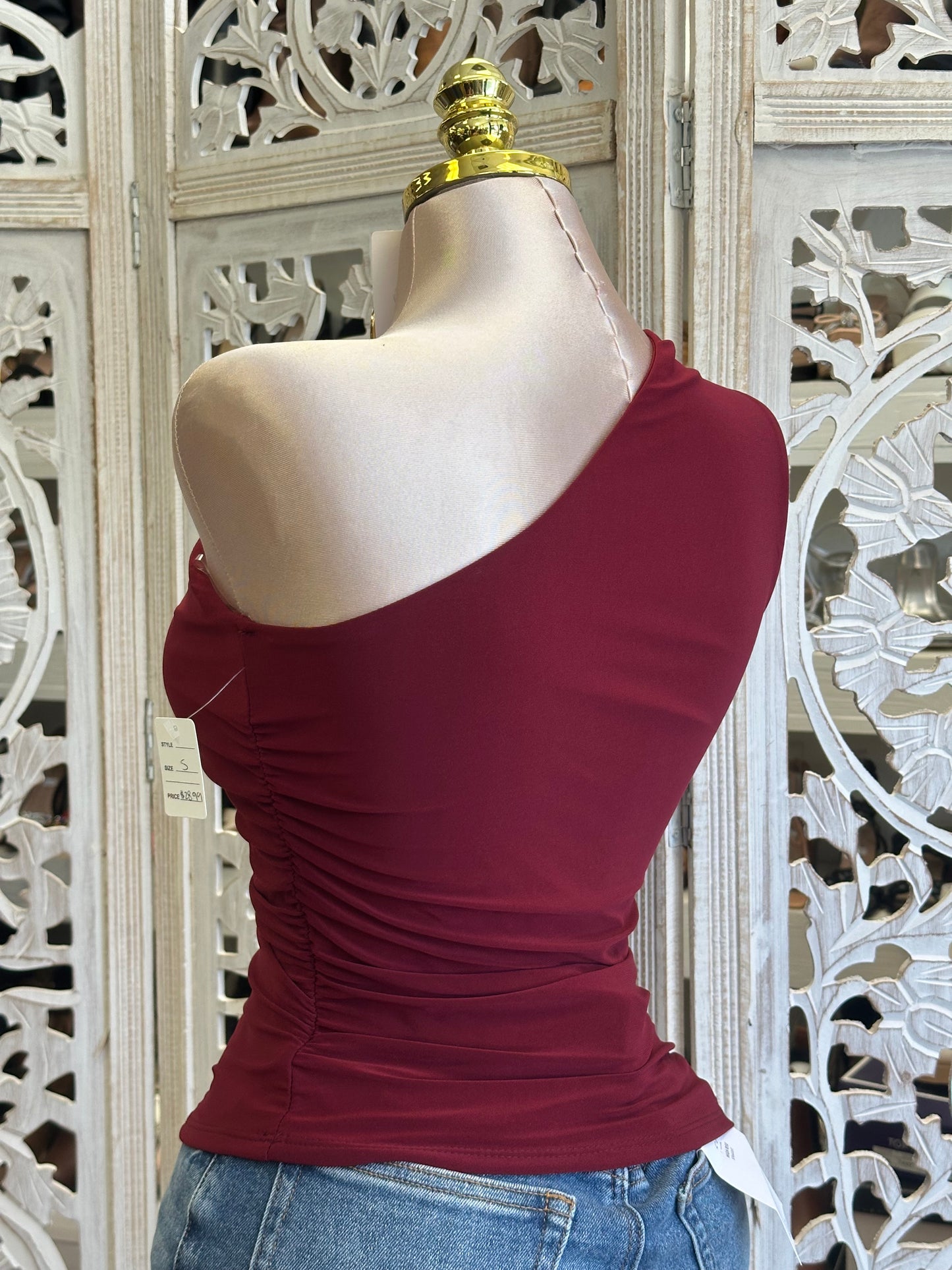 One Sleeve Assymetrical Top