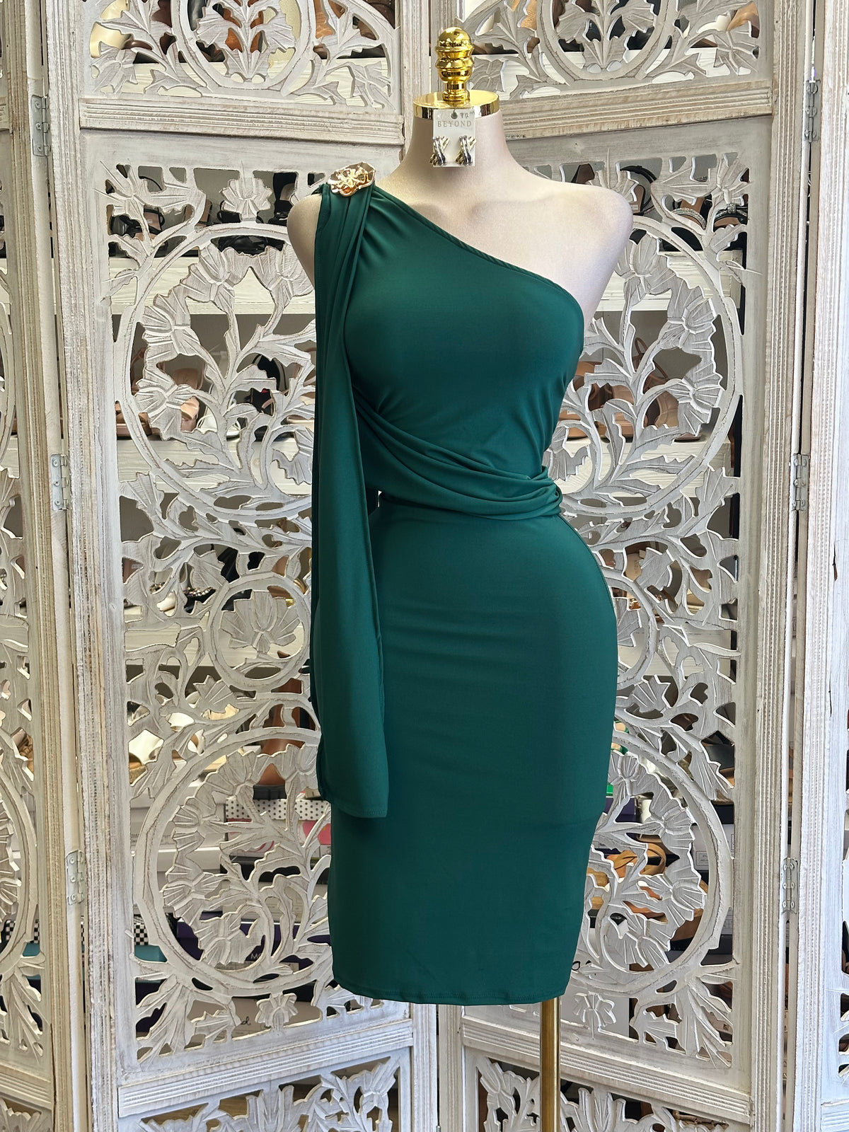 Empress Gilded Dress- Estira , Stretchy