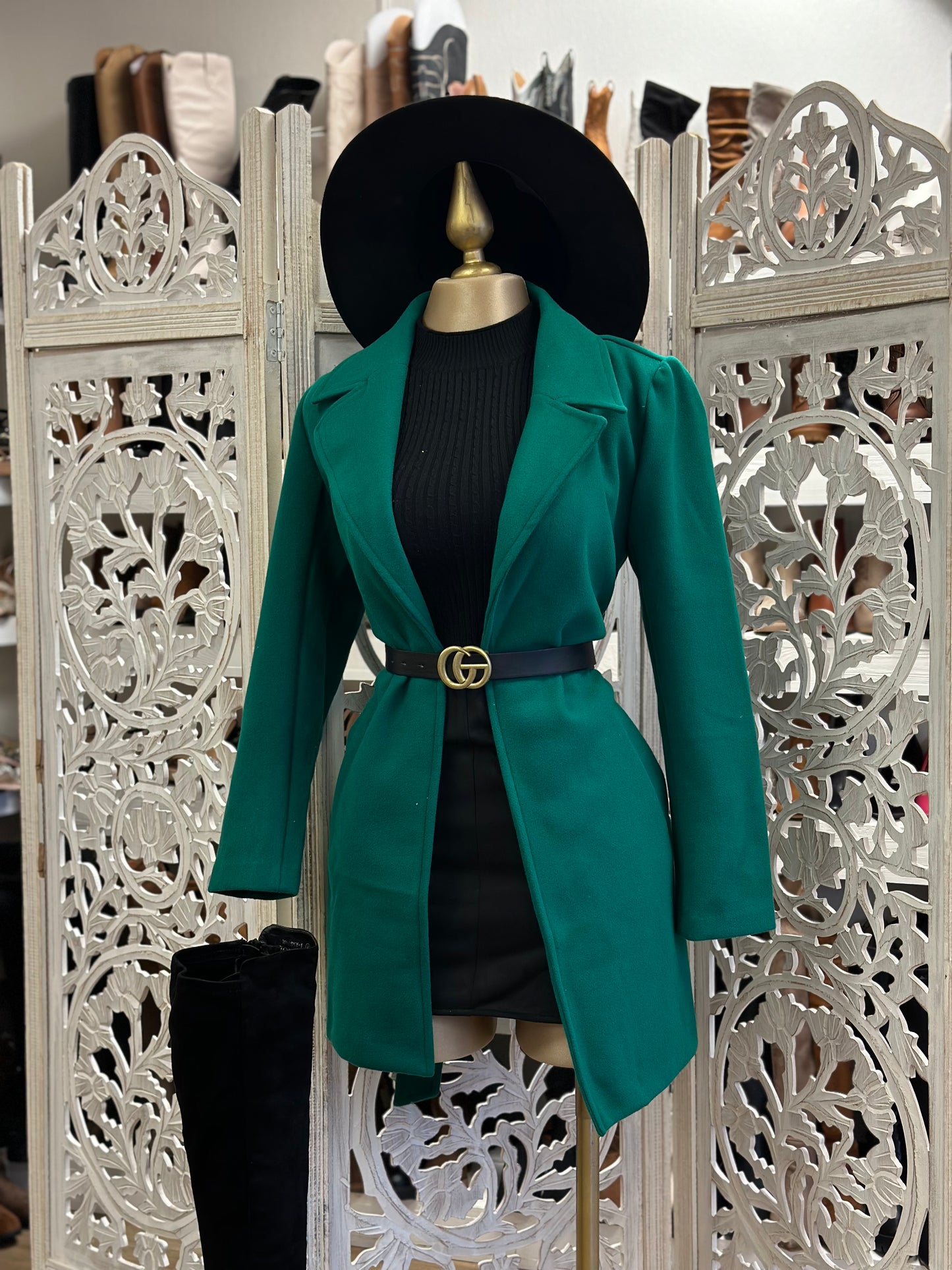 Pine Green Coat