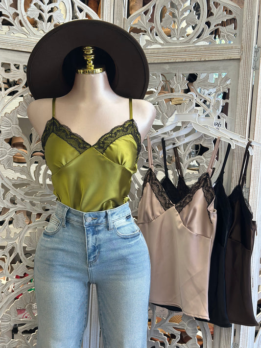 Silky Lace Blouse