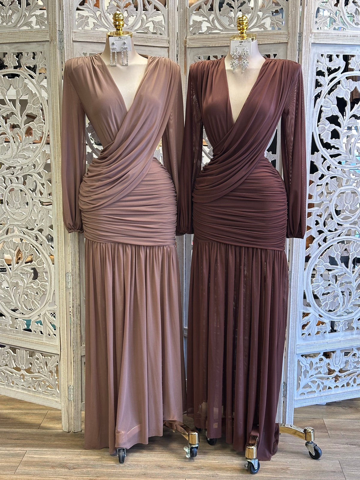 The Florentine Goddess Gown- Estira , Stretchy