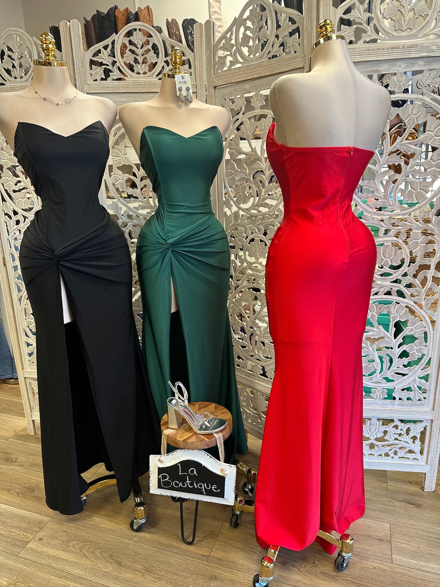Corset Knotted Gown- Stretchy,Estira