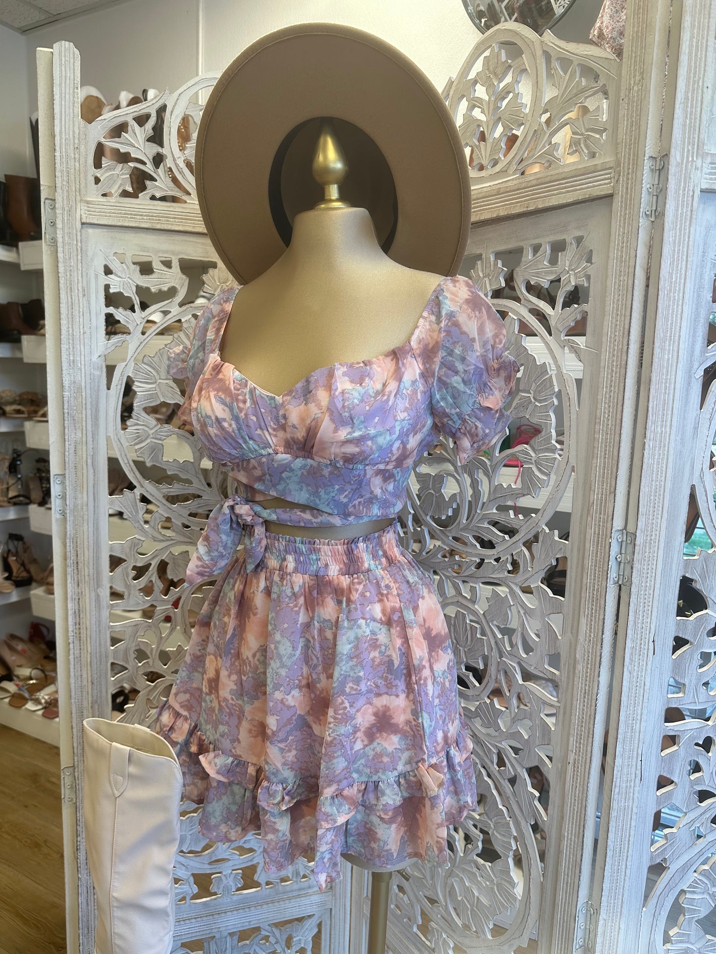 Lavender Floral Set