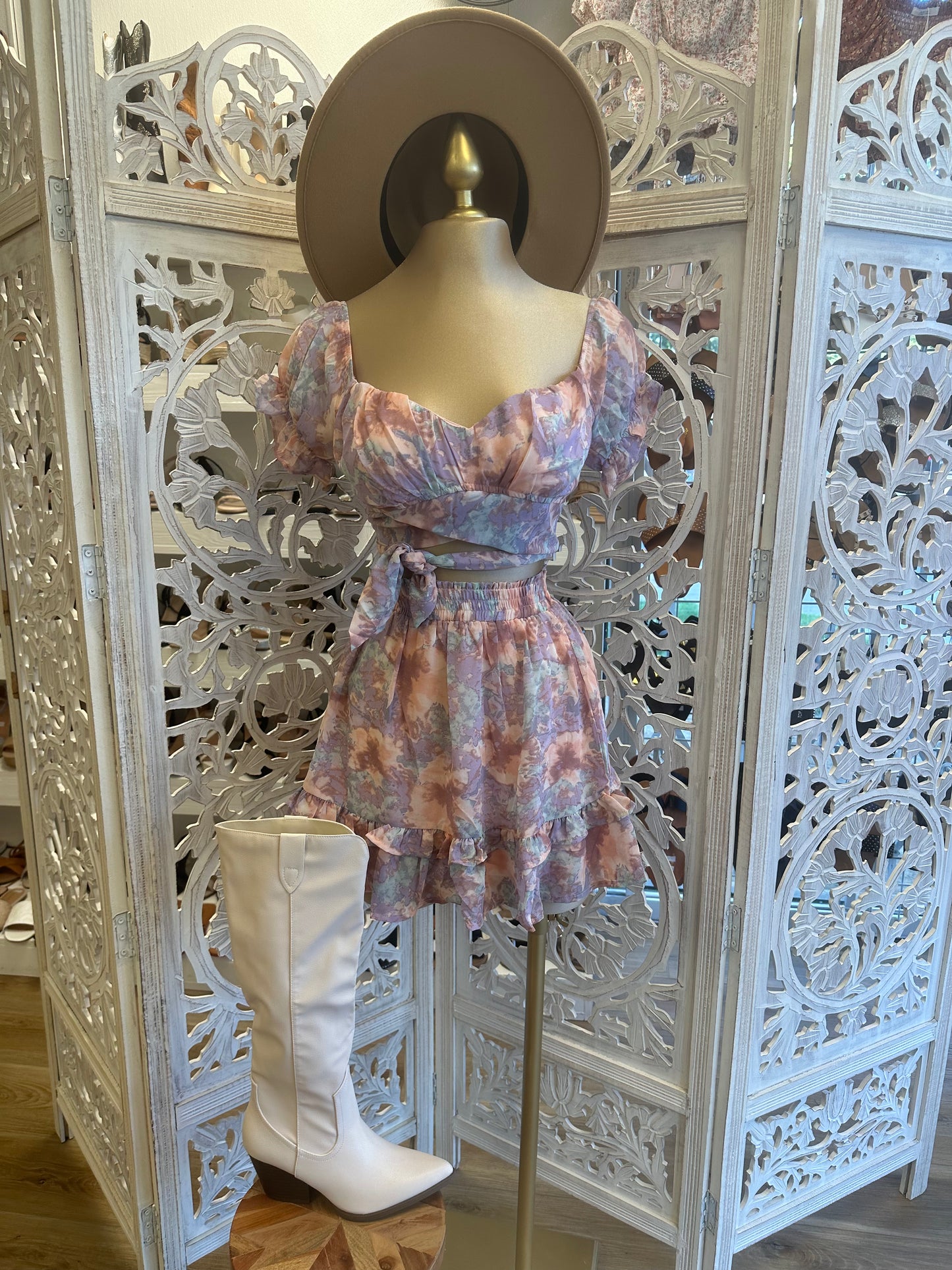 Lavender Floral Set