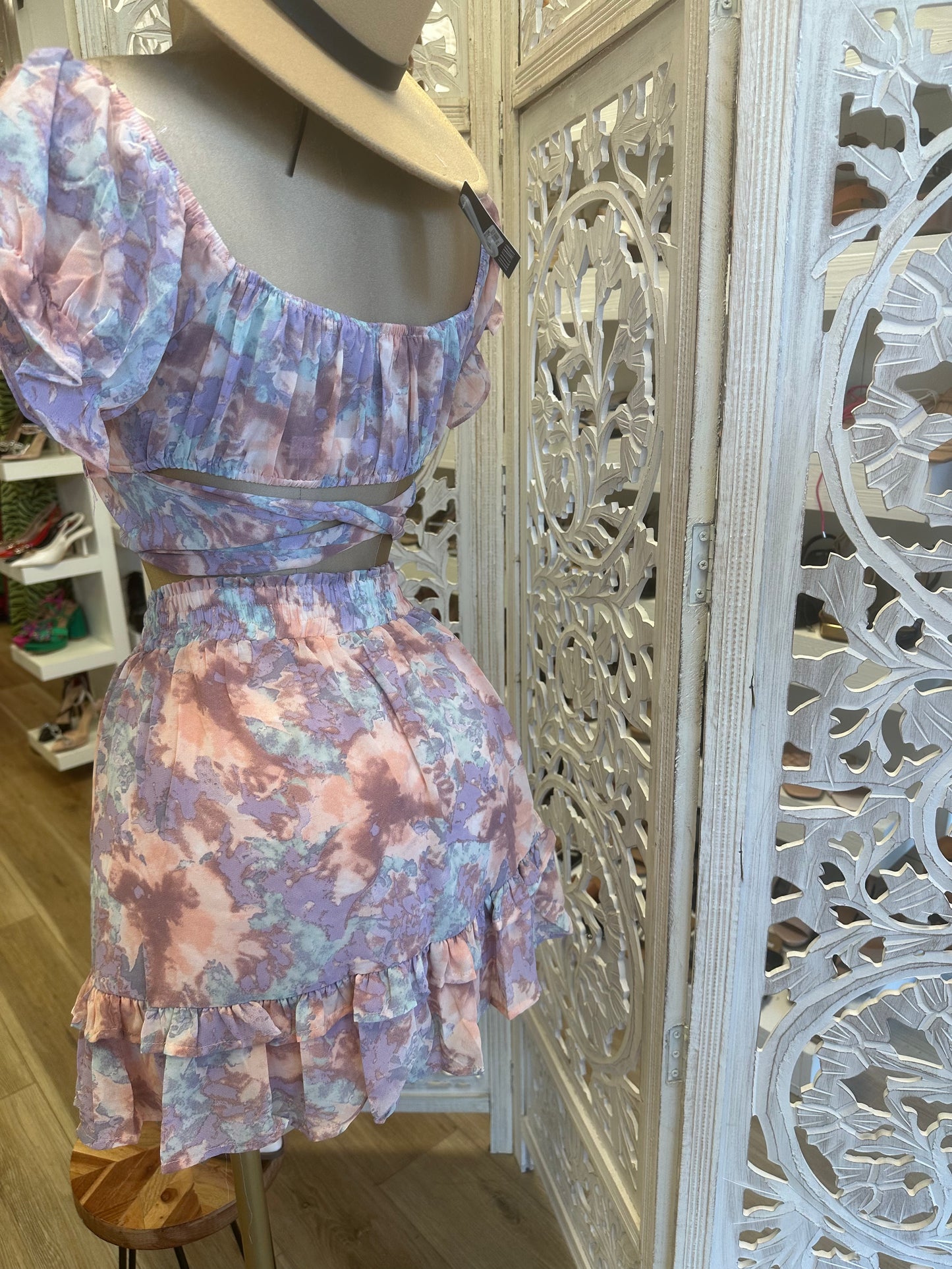 Lavender Floral Set