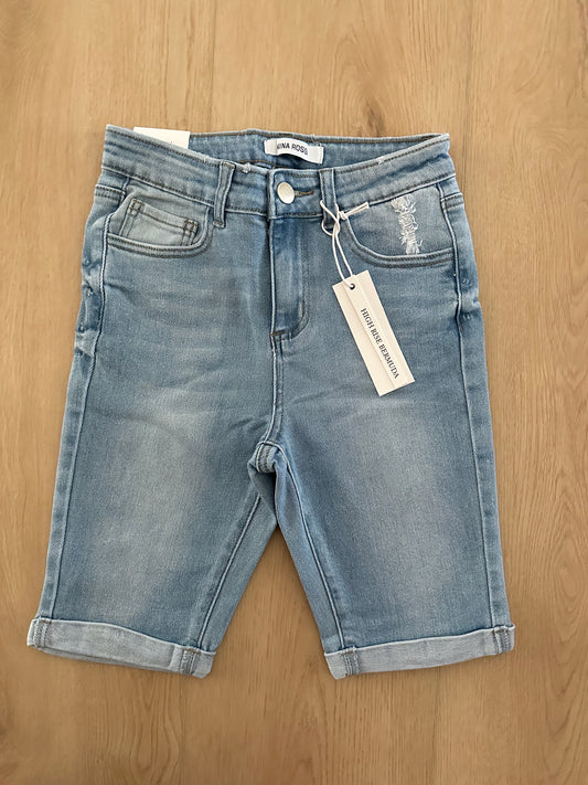 Bermuda Denim Shorts