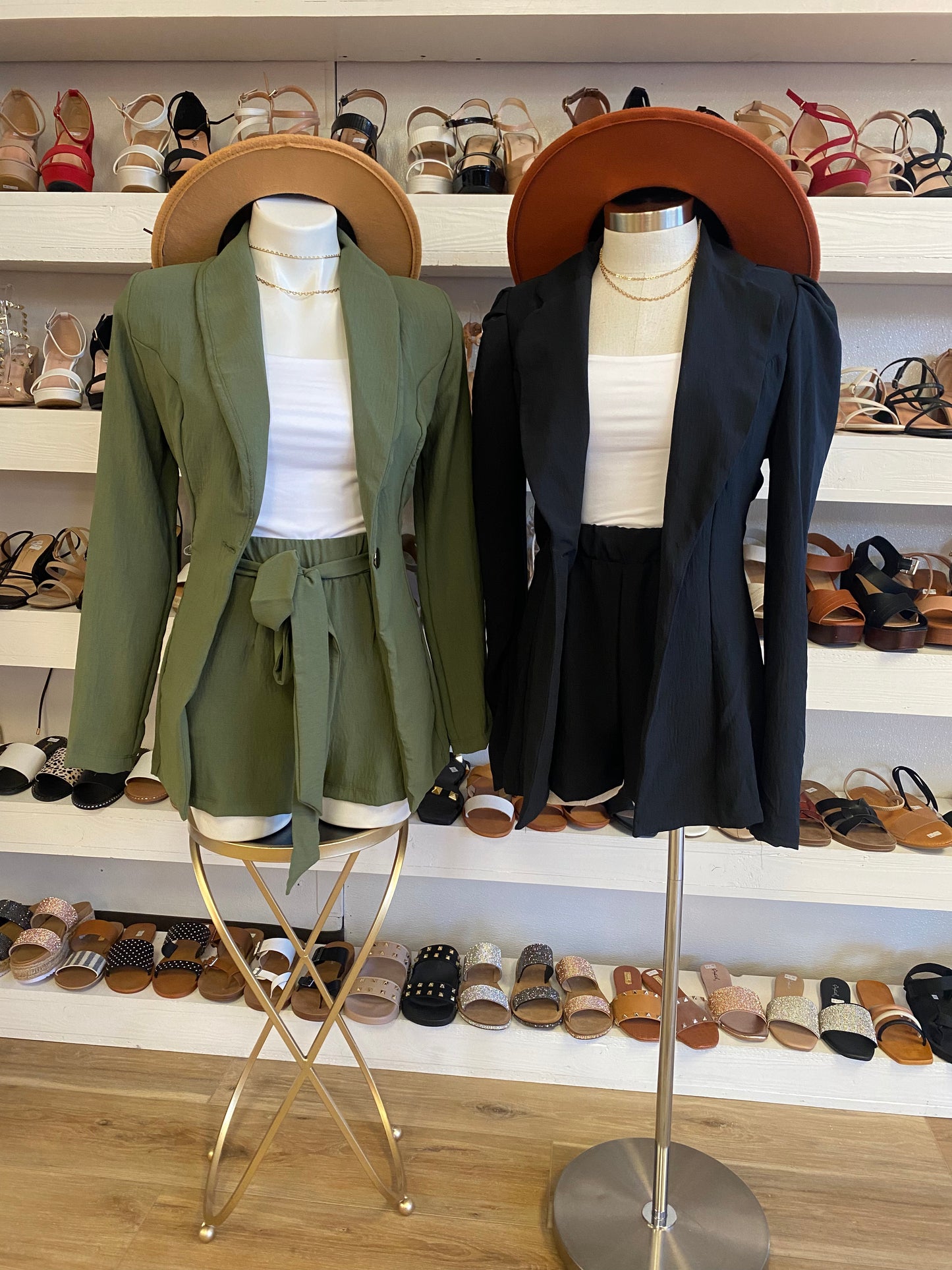 Blazer and Short Set