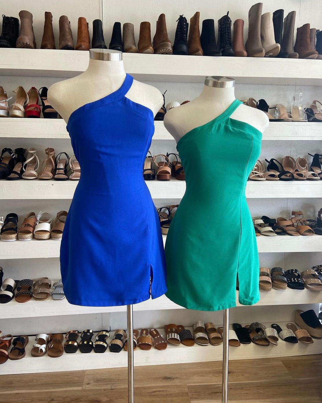 One Shoulder Mini Dress