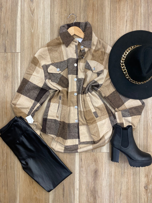 Brown Flannel