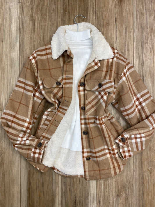 Flannel Fuzzy Jacket