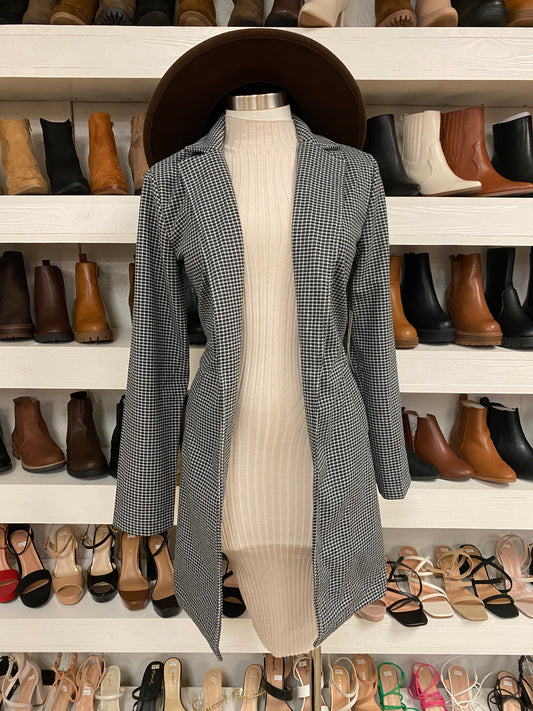 Blazer Mini Plaid