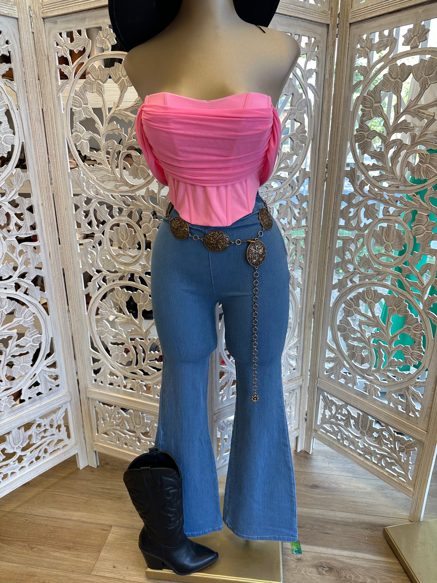 High Rise Flare Jeans